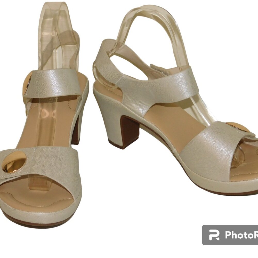 Elegant Cream Women's Heels